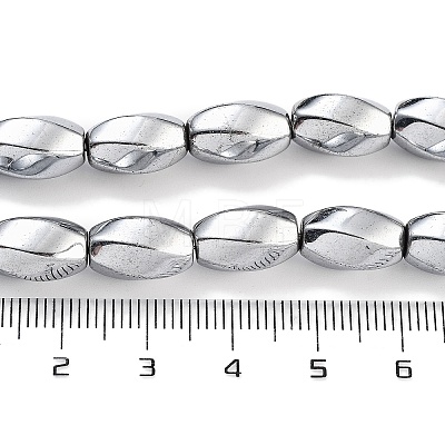 Synthetic Non-magnetic Hematite Beads Strands G-P545-G02-01G-1