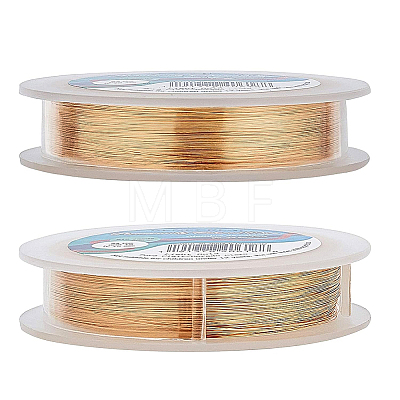 Round Copper Wire for Jewelry Making CWIR-BC0004-0.15mm-07-1