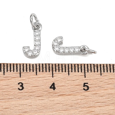 SHEGRACE Brass Micro Pave Clear Cubic Zirconia Pendants XGRQ29596-394P-J-1