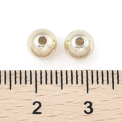 Rack Plating Brass Round Beads KK-A235-01LG-05-1