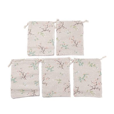 Cotton Packing Pouches Drawstring Bags ABAG-S003-07A-1