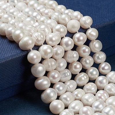Natural Cultured Freshwater Pearl Beads Strands PEAR-N013-07C-1