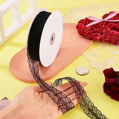 Polyester Lace Ribbon OCOR-TAC0025-008G-1