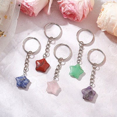 Gemstone Keychains KEYC-JKC01143-01-1