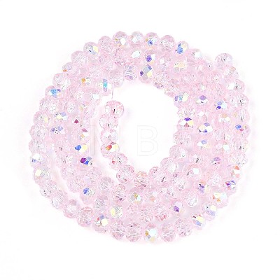 Transparent Glass Beads Strands LS-EGLA-N016-4mm-04-1