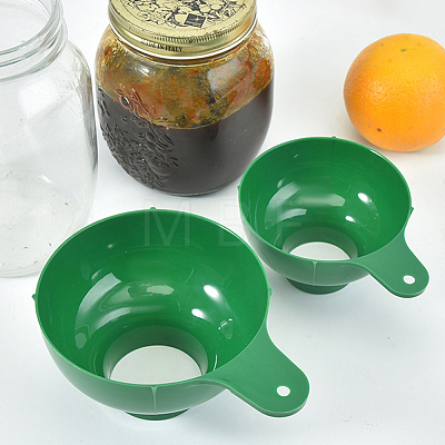 2Pcs Plastic Funnel Set AJEW-BM0001-38B-1
