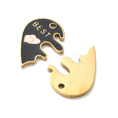 304 Stainless Steel Pendants STAS-C155-14G-1