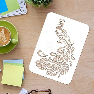 Large Plastic Reusable Drawing Painting Stencils Templates DIY-WH0202-053-1