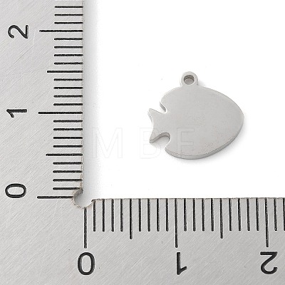 304 Stainless Steel Charms STAS-L022-168P-01-1