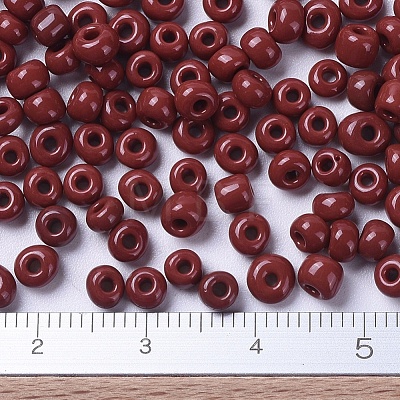 (Repacking Service Available) Glass Seed Beads SEED-C019-4mm-46-1