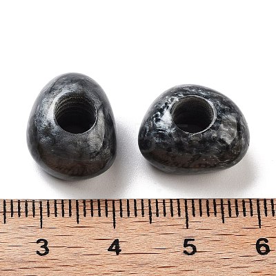 Resin European Beads RESI-Z030-03D-1