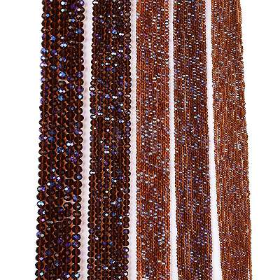 Electroplate Glass Beads Strands EGLA-A044-T3mm-L02-1