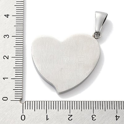 Christmas 304 Stainless Steel Pendants STAS-Z098-42P-1