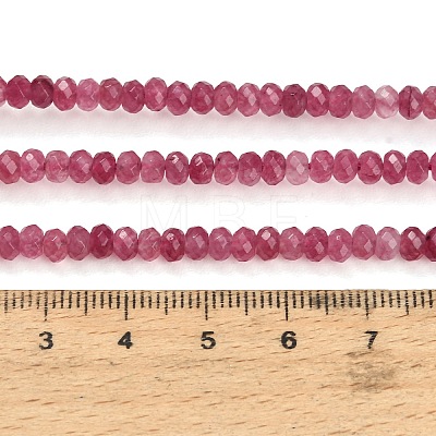 Dyed Natural White Jade Beads Strands GG-CBAF9EE-A04-3x4mm-1