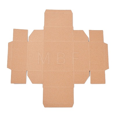 Folding Kraft Paper Cardboard Jewelry Gift Boxes CON-WH0092-25B-1