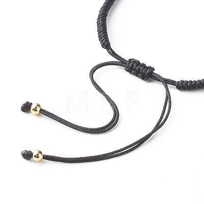 Adjustable Nylon Thread Braided Bead Bracelets BJEW-JB06355-1
