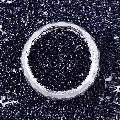 11/0 Grade A Baking Paint Glass Seed Beads SEED-S030-1048-1