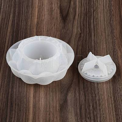 Lotus Flower DIY Silicone Storage Molds DIY-Q037-02-1