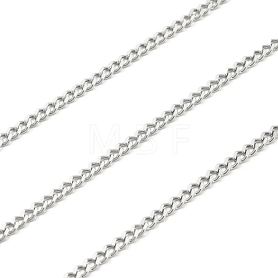 316L Surgical Stainless Steel Curb Chains CHS-H115-01A-P-1
