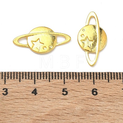 Space Theme Alloy Cabochons PALLOY-F321-01I-G-1