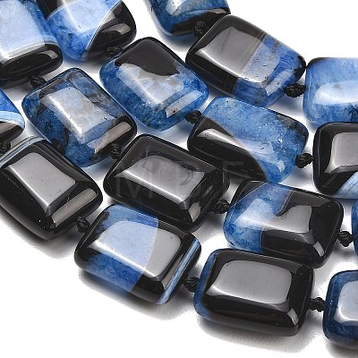 Natural Agate Beads Strands GG-L001-M01-01A-1