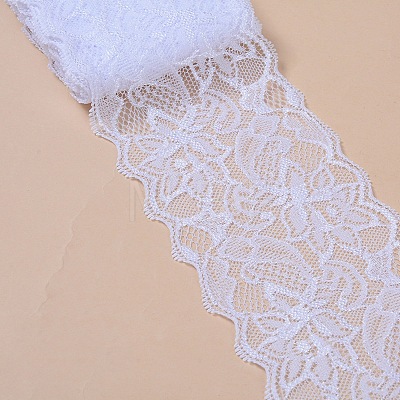 Elastic Lace Trim OCOR-WH0024-A12-1