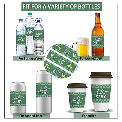 Bottle Label Adhesive Stickers DIY-WH0520-011-1