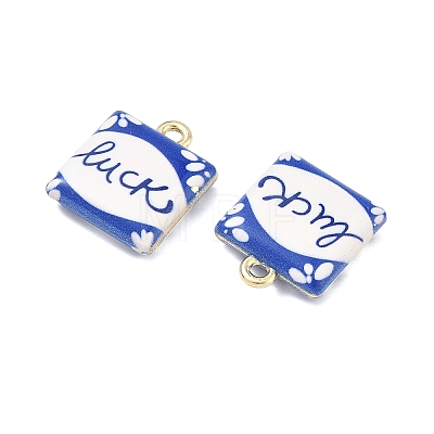 Printed Alloy Pendants PALLOY-P319-07E-03-1