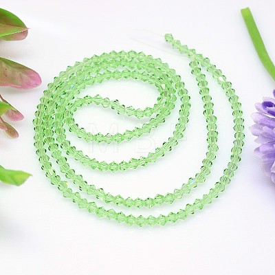 Faceted Imitation Austrian Crystal Bead Strands G-M180-8mm-16A-1