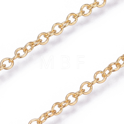 Brass Cable Chains CHC-034Y-01G-NR-1