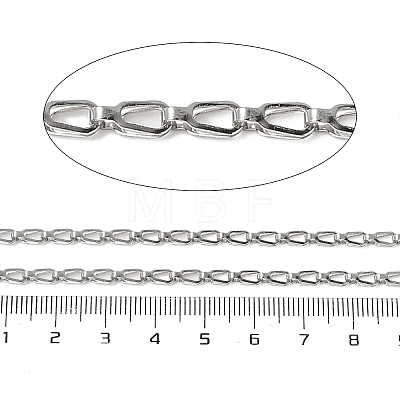 304 Stainless Steel Link Chains CHS-L029-09P-1