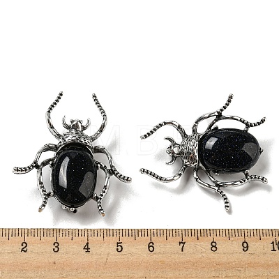 Dual-use Items Alloy Spider Brooch JEWB-C026-03F-AS-1