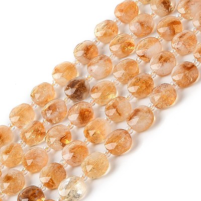 Natural Citrine Bead Strands G-C116-A01-01-1