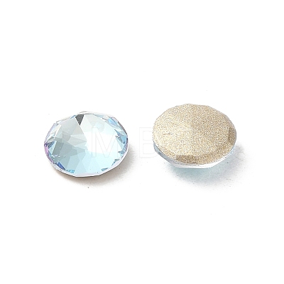 Glass Rhinestone Cabochons RGLA-P037-10A-D202-1