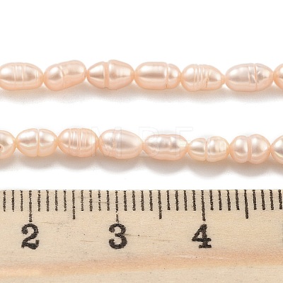 Natural Cultured Freshwater Pearl Beads Strands PEAR-P062-01B-1