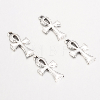 Tibetan Style Alloy Pendants TIBEP-20491-AS-NR-1