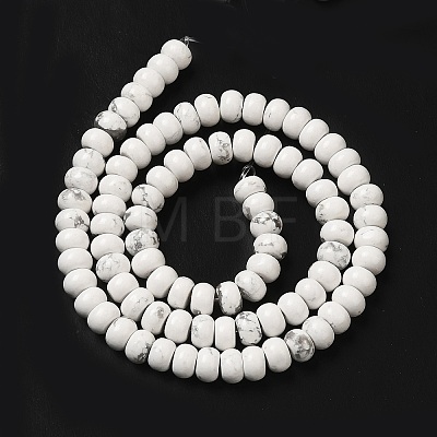 Synthetic Howlite Beads Strands G-K340-B06-01-1