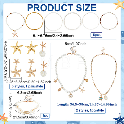 Jewelry Sets for Women SJEW-PH0001-33-1