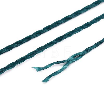 2-Ply Round Waxed Cotton Thread Cords YC-T004-01A-12-1