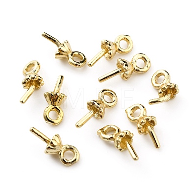 Brass Peg Bails Pendants KK-WH0046-30-1