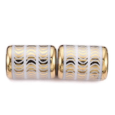 Electroplate Glass Beads EGLA-N026-02A-B02-1