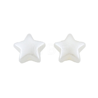 ABS Plastic Imitation Pearl Beads OACR-T018-07-1
