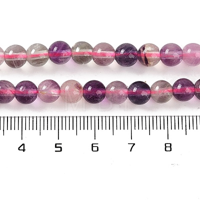 Natural Fluorite Beads Strands G-P530-B09-02-1