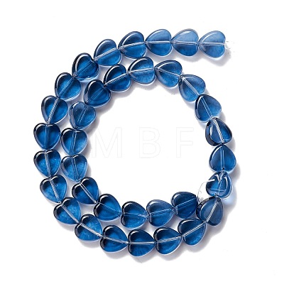 Transparent Glass Beads Strand GLAA-F112-03C-1