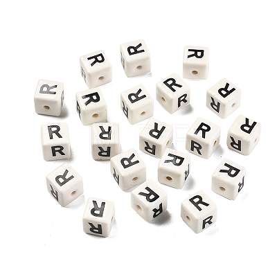 20Pcs Porcelain Beads PORC-FS0001-08R-1