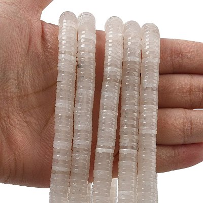Natural Quartz Crystal Beads Strands G-G329-B01-8x1mm-1
