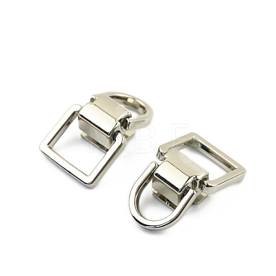 Zinc Alloy Suspension Clasps PW-WGBEFBF-04-1