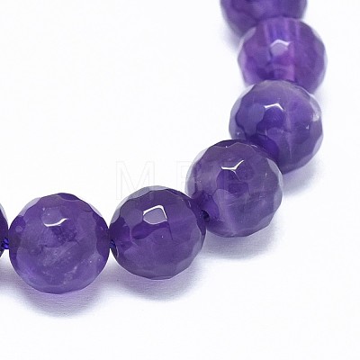 Natural Amethyst Beads Strands G-F632-23-01-1
