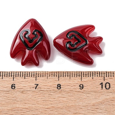 Handmade Glass Enamel Beads GLAA-K070-05-1