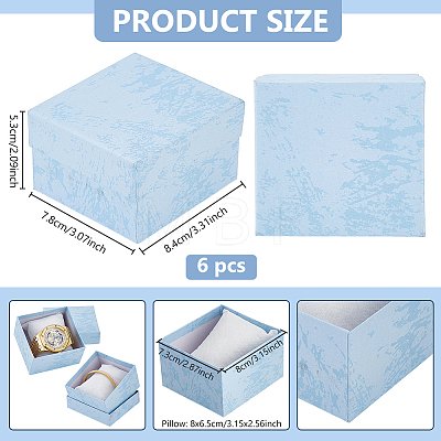 Paper Pure Color Gift Boxes CON-WH0095-225C-1